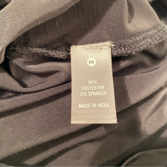 Aqua Capsule Black Embroidered Floral Sheer Bodycon Dress Size M - Picture 15 of 16